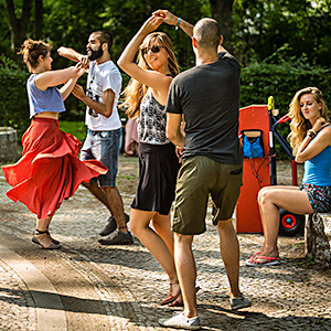 Forró: Tanz im Park